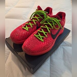 Nike Kobe VI Protro Reverse Grinch - Preowned Size 12